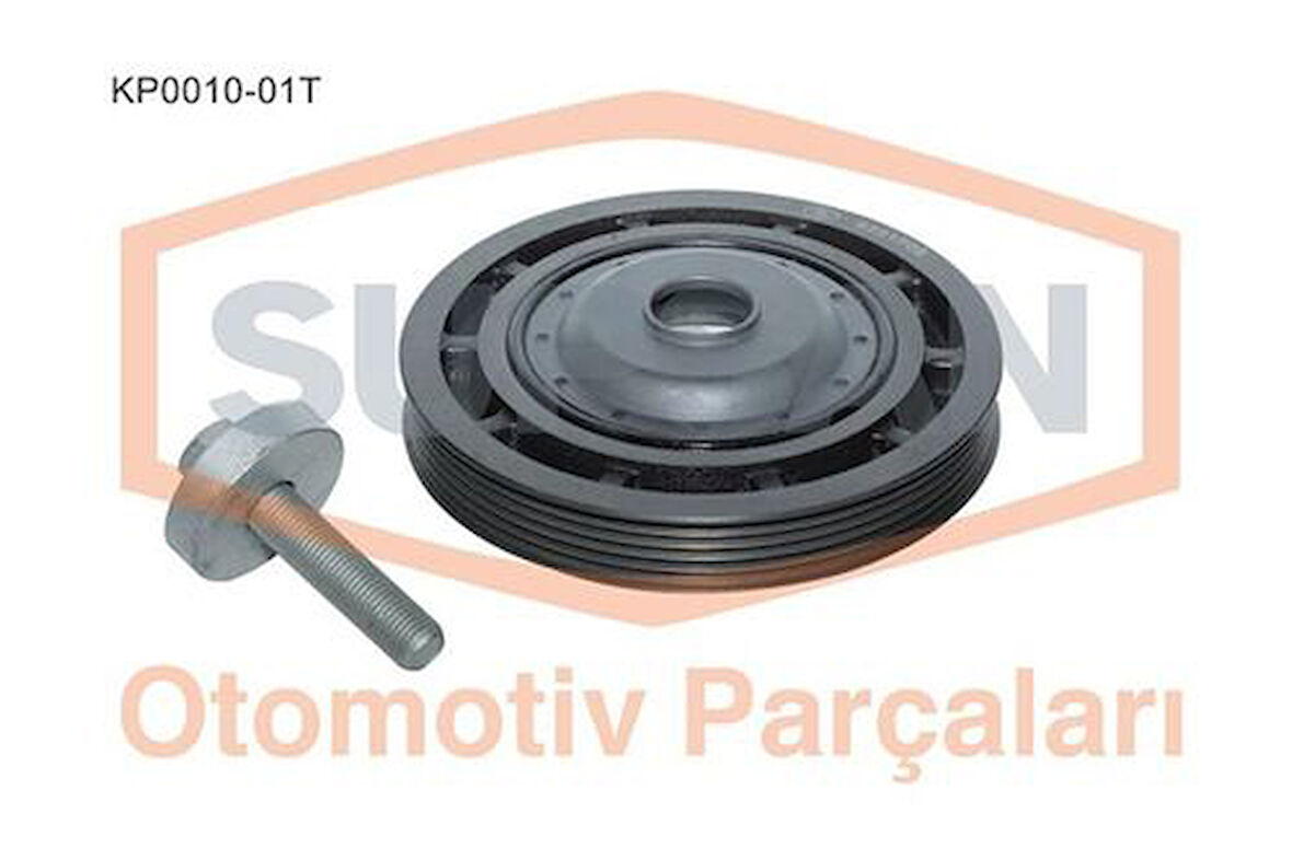 Supsan KP0010-01T Krank Kasnağı Renault Kangoo Clio Megane 1.5 DCI Eng K9K 7700728064