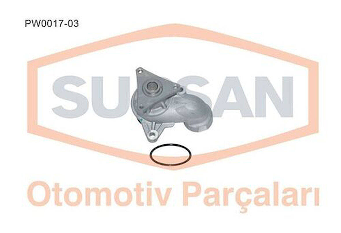 Supsan PW0017-03 Devirdaim Cerato Era Getz 1.5 CRDI 2005-2008-Cerato Rio 1.5 CRDI 2004-2007 251002A000