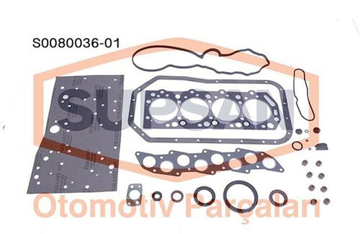 Supsan S0080036-01 Motor Takım Conta H100 L300 Minibüs 1997-2008-H100 Kamyonet 1997-2004-StareTCI 2001-H100 Kamyonet TCI 2004-2011 2091042A10