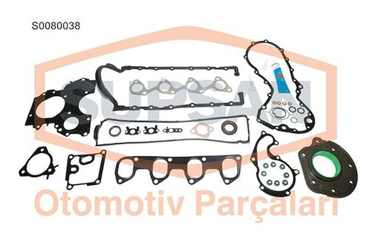 Supsan S0080038 Motor Takım Contası Alt Üst Full S.K.C Hariç Connect 1.8TDCI 02-13 Focus 1.8TDCI 98-03 2M5Q6008AA