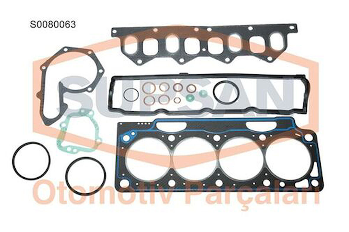 Supsan S0080063 Motor Takım Contası Keçesiz Silindir Kapaksız Laguna 1.8 8V 1993 F3P 2.0 8V 1993 F3R