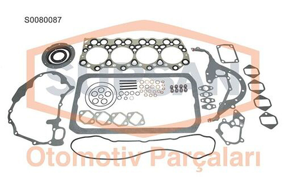 Supsan S0080087 Conta Tam Takım Mitsubishi Canter Çift Teker Fe449 