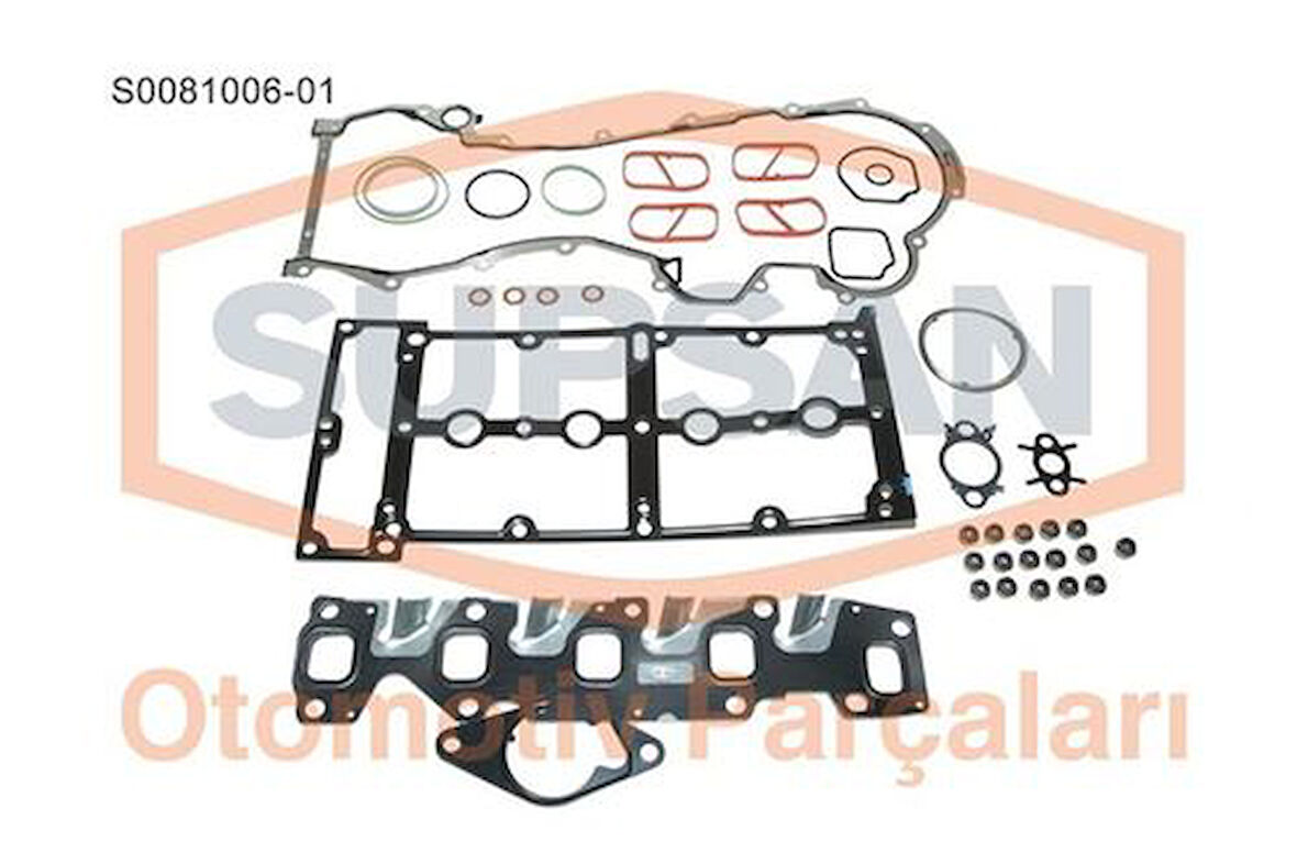 Supsan S0081006-01 Conta Üst Takım Fiat Doblo Palio Albea  Punto 1.3 Multijet 16 V 1.3 JTD 16V 188A 90 71753908