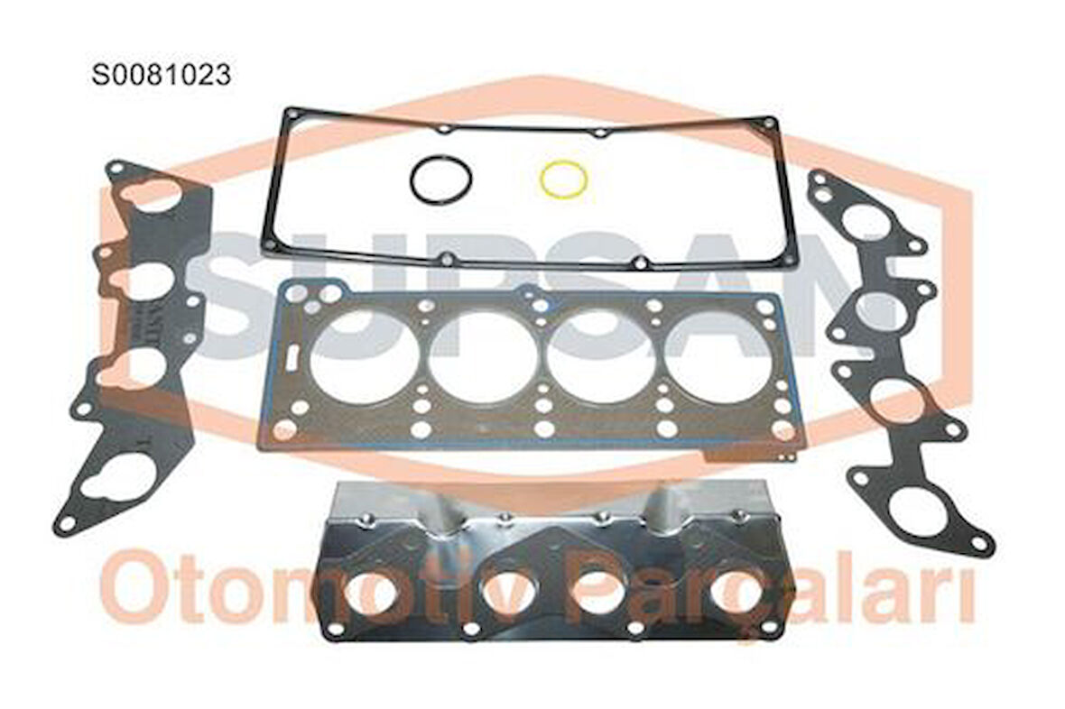 Supsan S0081023 Üst Takım Contası Keçesiz Renault 9 Renault 11 1.4 Enerjı E6J E7J 7701465162