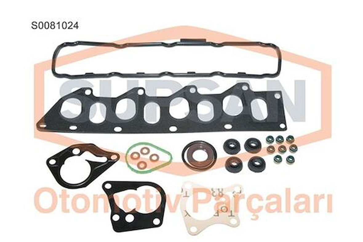 Supsan S0081024 Üst Takım Contası Keçeli Silindir Kapaksız Kangoo Megane Laguna Trafic Master 1.9DCI 7mm F9Q M889379
