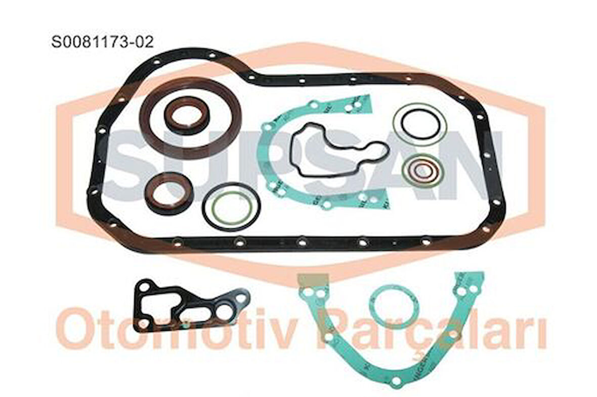 Supsan S0081173-2 Alt Takım Conta 2.0 Golf III Passat Vento Sharan Alhambra Ibıza II Toledo I Cordoba Aae Abk Abm Abt Ada Adw Abf Adl Ady Agg 2E Adc Add Aek Aep Akr