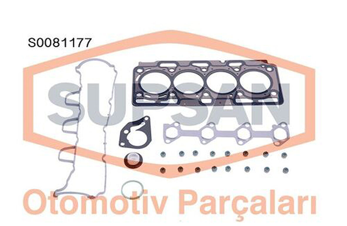 Supsan S0081177 Conta Üst Takım Renault Kangoo -Clio-Megane 1.5 DCI Eng K9K YM 2009 7701479013