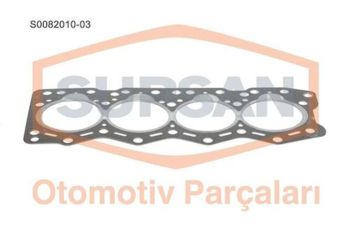 Supsan S0082010-03 Silindir Kapak Contası Klıngırık Ducato Boxer Jumper Movano Master Daily 2.8 Düz 3 Çentik 1.80mm 500306172