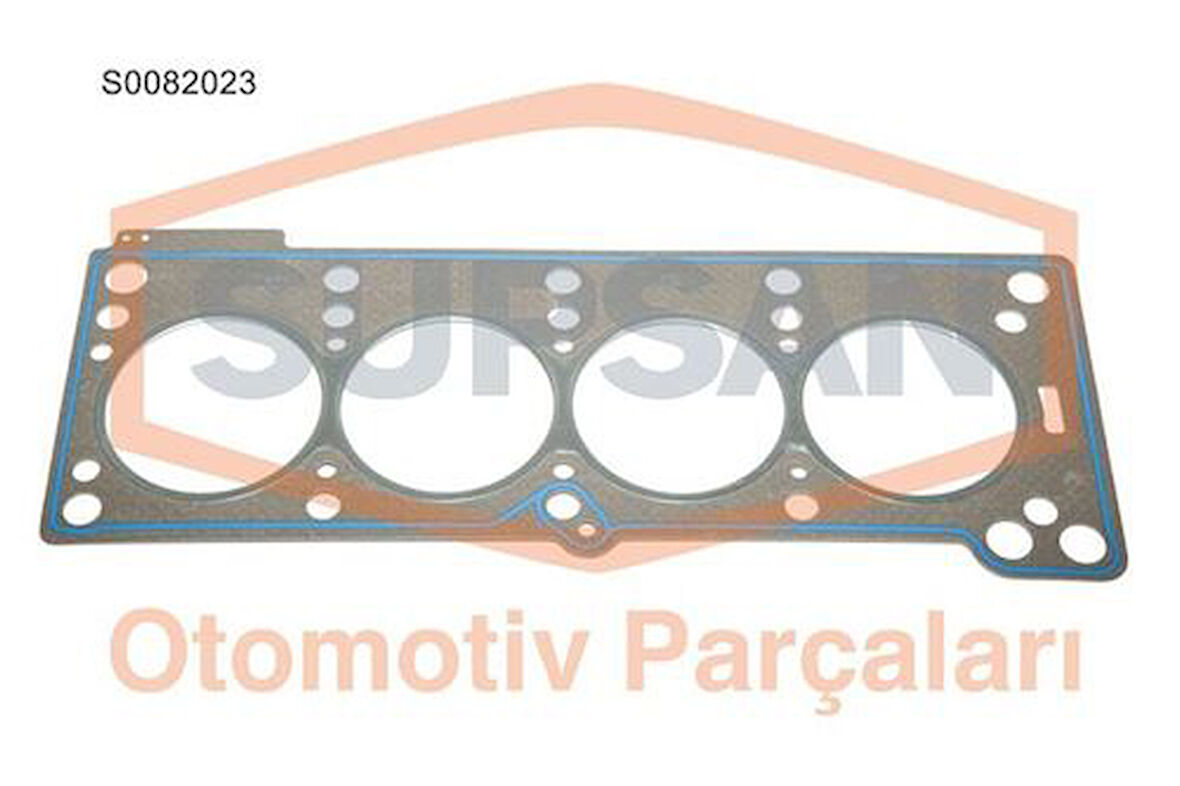 Supsan S0082023 Silindir Kapak Contası Renault 19 Clio Megane 1.4 E7J Yatay Saclı Standart KlınGrit 6001544057