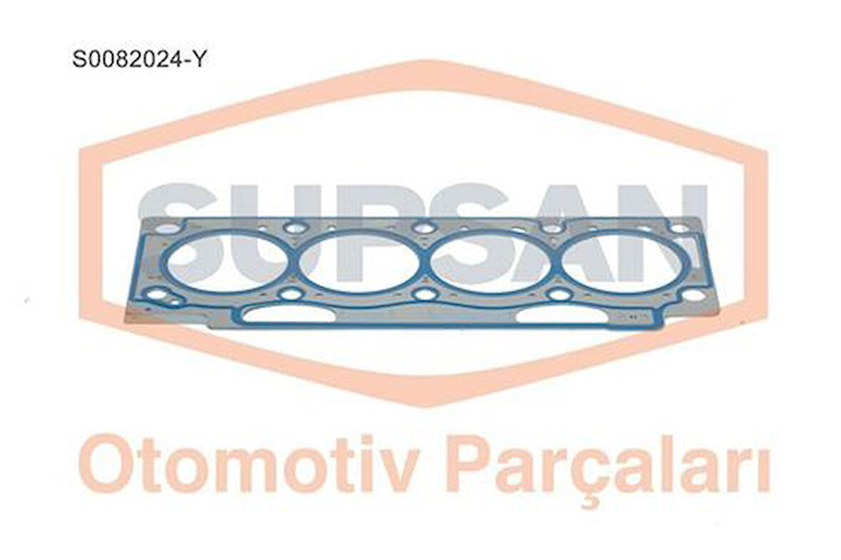 Supsan S0082024-Y Silindir Kapak Contası Mls Yenı Motor Kangoo Megane Laguna Trafıc Master 1.9Dcı 7Mm F9Q
