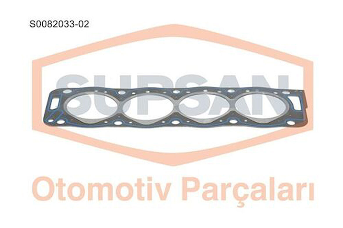 Supsan S0082033-2 Silindir Kapak Contası Klıngrık Partner Em Berlıngo Em Boxer Jumper < 2000 P405 P205 Azxud9 1.9D 8V 83.00Mm 2 Centık Kalınlık 1.40Mm