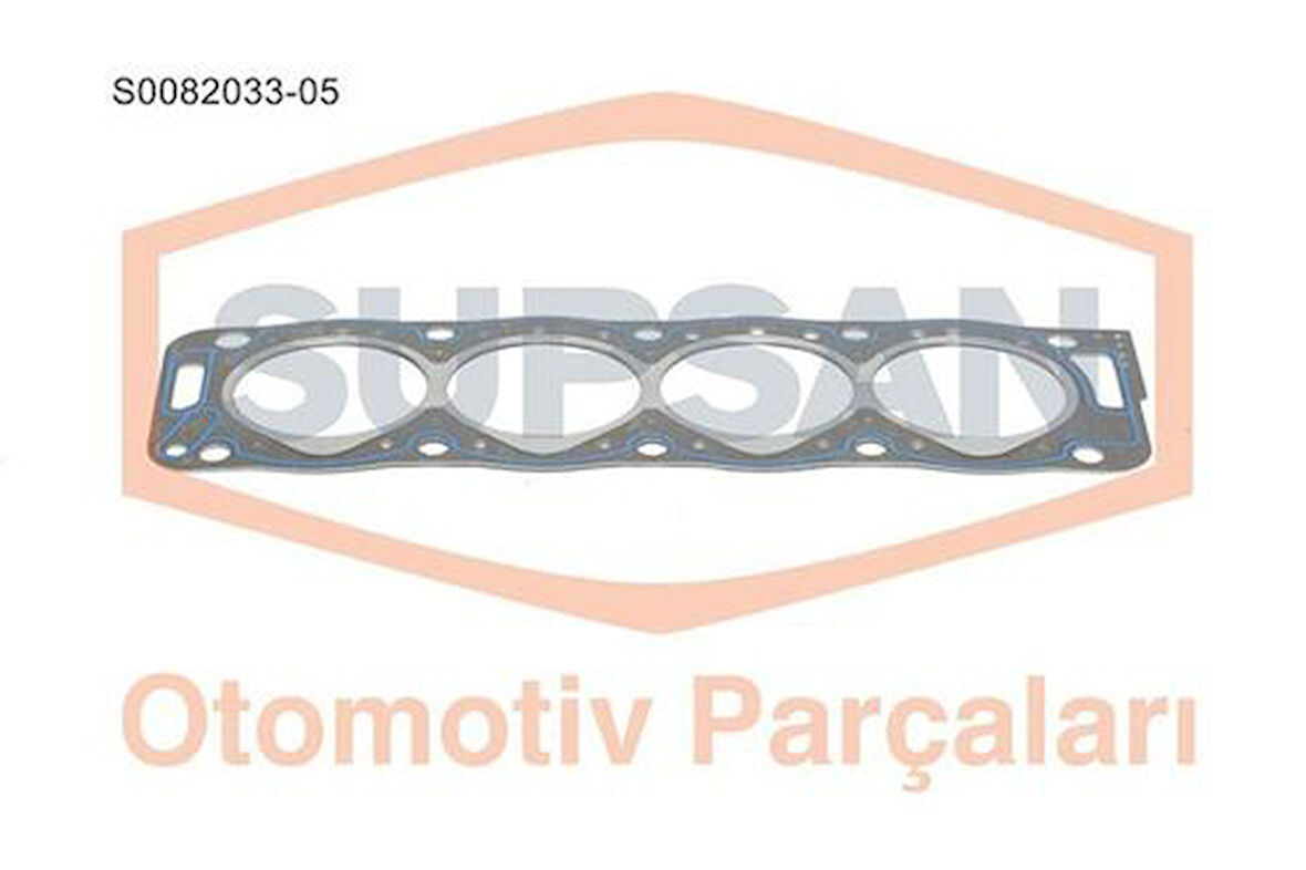 Supsan S0082033-5 Silindir Kapak Contası Klıngrık Partner Em Berlıngo Em Boxer Jumper < 2000 P405 P205 Azxud9 1.9D 8V 83.00Mm 5 Centık Kalınlık 1.53Mm