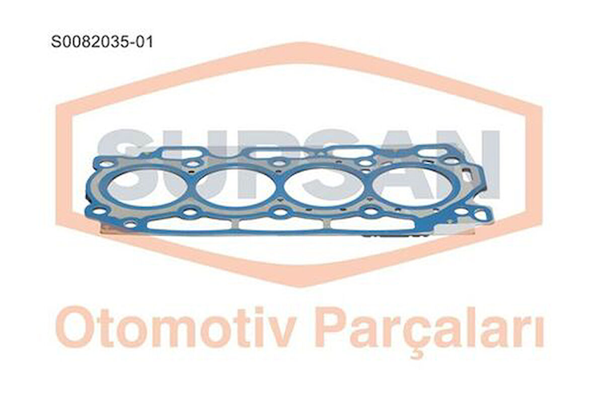 Supsan S0082035-1 Silindir Kapak Contası P206 P207 P307 P308 P3008 P3008 P5008 P407 C4 Berlıngo II III Partner II III C3 I II III C4 Pıcasso C4 B7 Ds4 Ds3 Dv6 1.6Hdı Focus S40 1.6Tdcı C3 Dv4Ted4 1.4Hdı 16V 2 Centık 1.25Mm