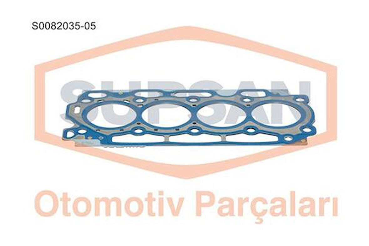 Supsan S0082035-5 Silindir Kapak Contası P206 P207 P307 P308 P3008 P3008 P5008 P407 C4 Berlıngo II III Partner II III C3 I II III C4 Pıcasso C4 B7 Ds4 Ds3 Dv6 1.6Hdı Focus S40 1.6Tdcı C3 Dv4Ted4 1.4Hdı 16V 5 Centık 1.45Mm