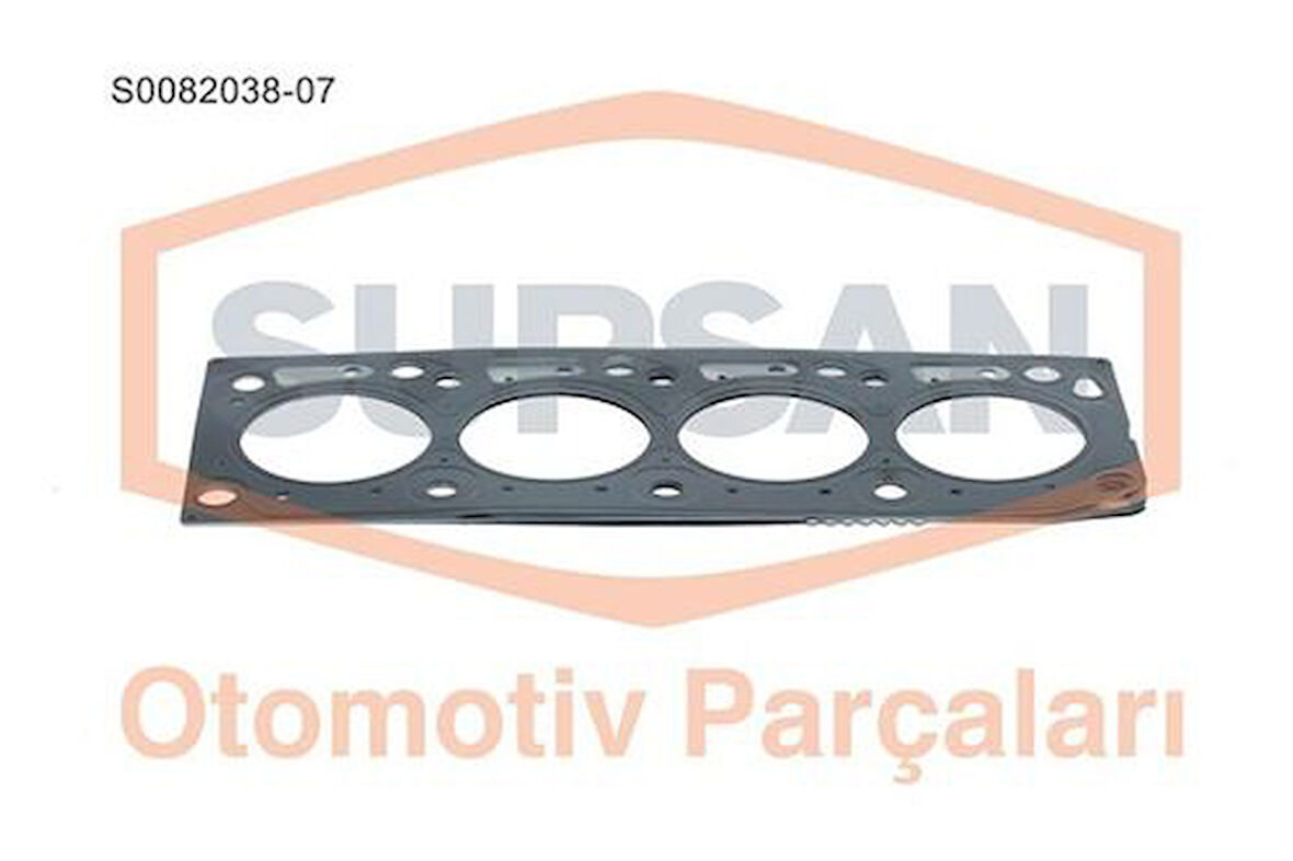 Supsan S0082038-07 Silindir Kapak Contası 1.45mm 7 Çentik Connect 1.8TDCI 02-13 Focus 1.8TDCI 98-03 1078423