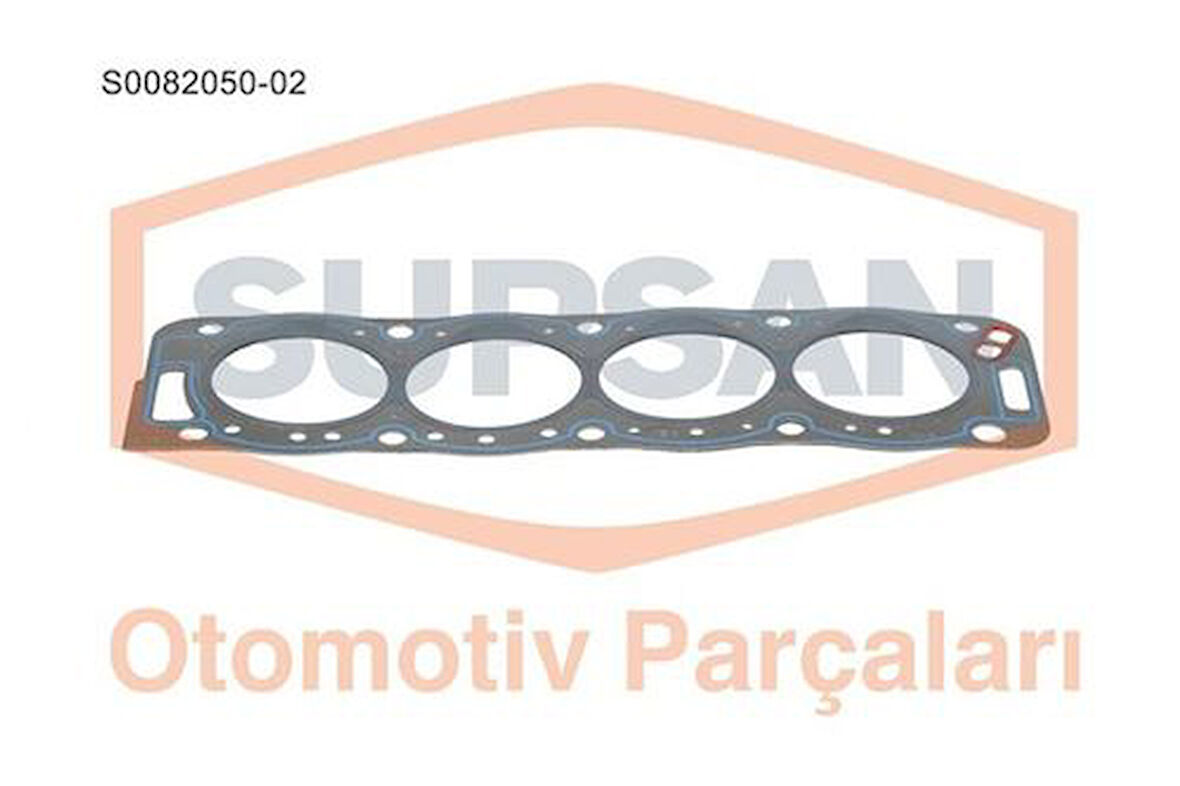 Supsan S0082050-2 Silindir Kapak Contası Saclı Ozel Klıngrıt Expert Jumpy Scudo< 00 P306 P405 Ym P406 Xantıa Zxsara Xud9Te Tf 83.00Mm 1.40Mm 2 Centık