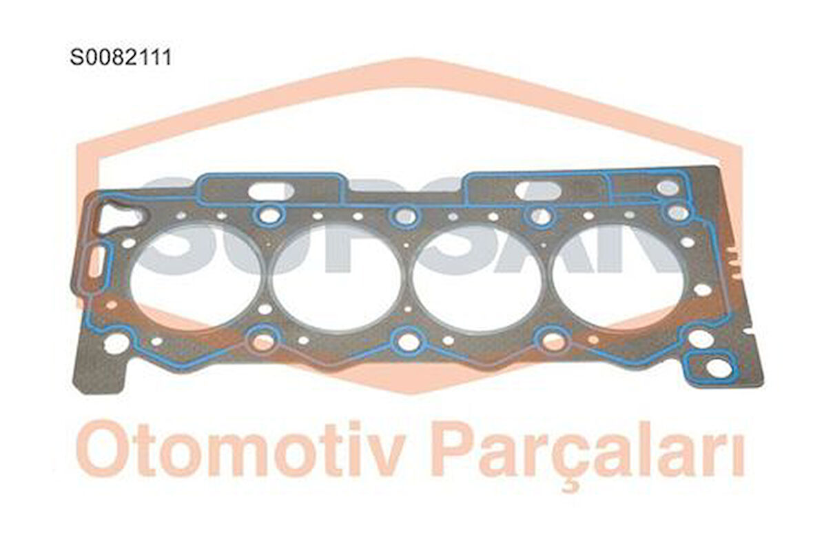 Supsan S0082111 Silindir Kapak Contası P1007 206 P307 207 C2 C3 C4 Et3J4 1.4 16V 03- 4729521