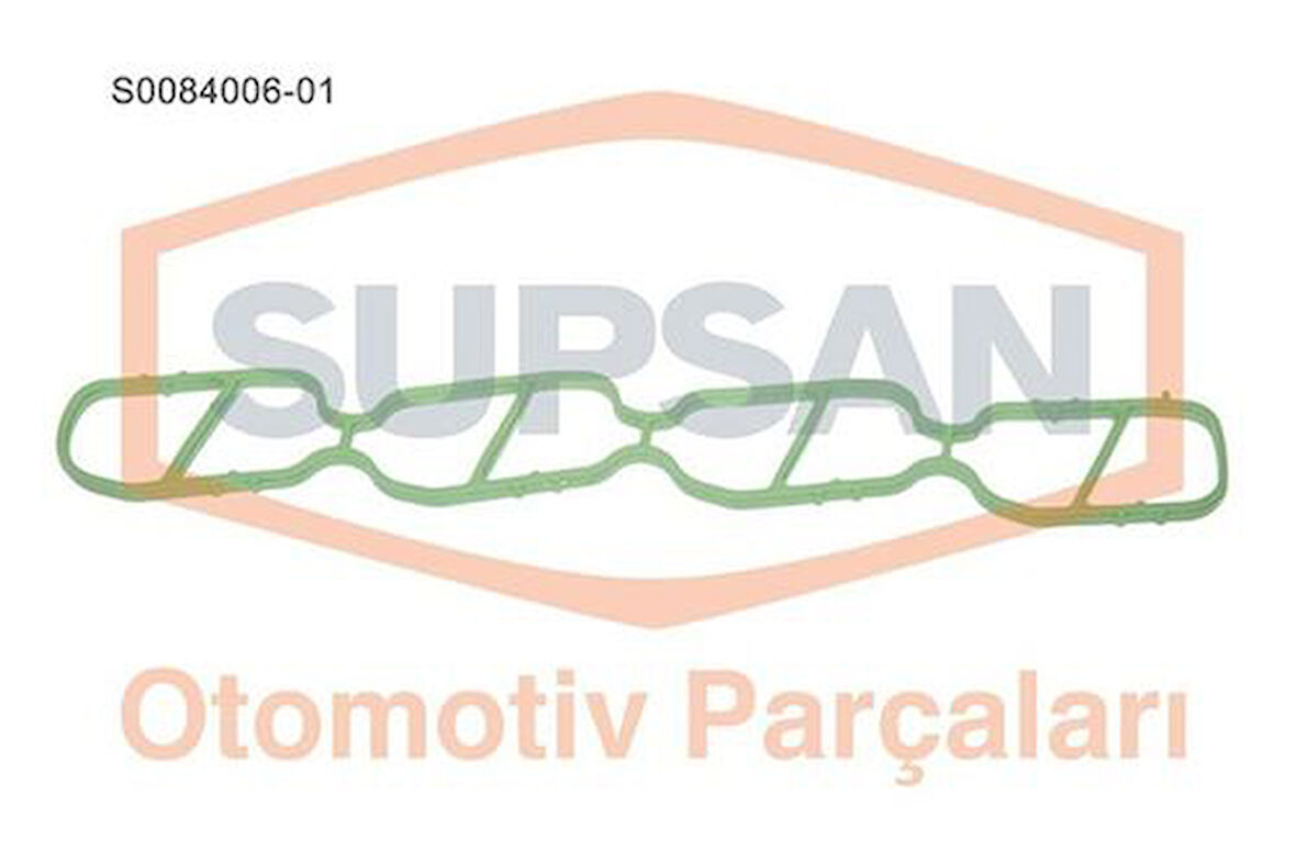 Supsan S0084006-01 Emme Manifold Contası Silikon Doblo Palio Albea Punto Astra Corsa 1.3 Multijet 16V 1.3JTD 16V 73500058