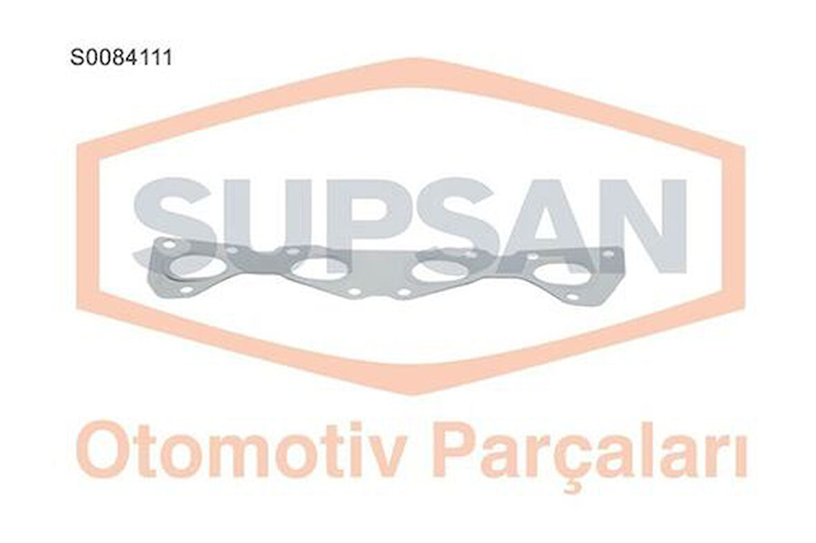 Supsan S0084111 Egsoz Manifold Contası P1007 206 207 P307 1.4 16V 88Hp C3 Et3 Jt4 1.4 Benzinli 0349.F9