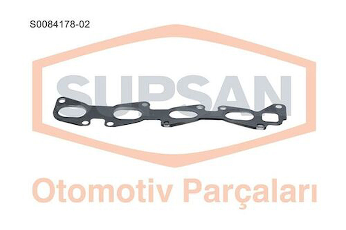 Supsan S0084178-02 Egsoz Manifold Contası Çelik Doblo III Linea Punto 1.6 Multijet 55210879