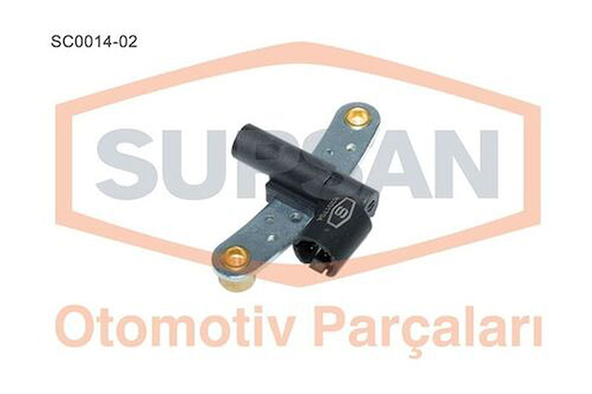 Supsan SC0014-02 Sensör Krank Mili Pozisyon Renault Clio II 1.6 8V K7M745-Kangoo 1.4 E7J635-K7J701-Megane I 8200468646