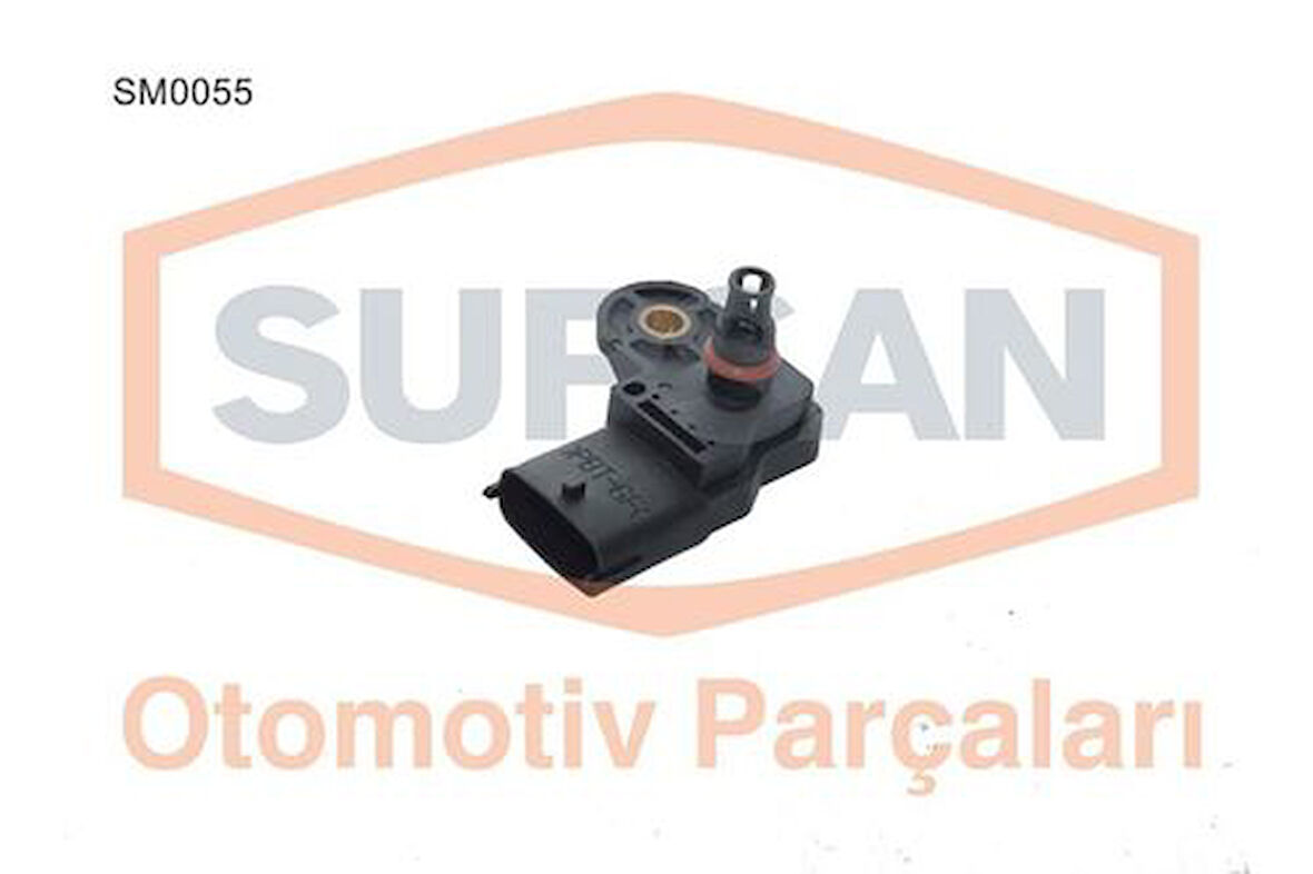Supsan SM0055 Sensör Map Fiat Bravo II 1.4 16V 90Hp 192 B20-Panda-Punto 1.2 8V 188 A40 55240726