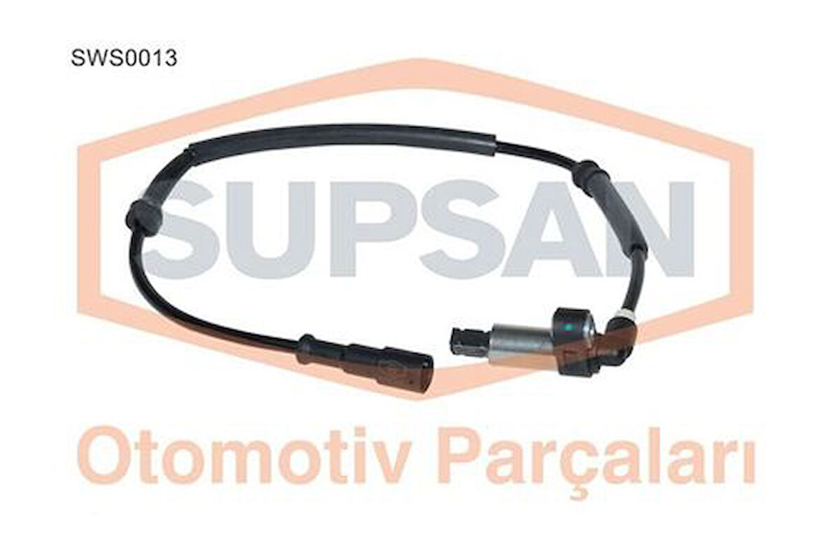 Supsan SWS0013 Sensör ABS Renault Megane 1.6 8V K7M702-1.4 16V K4J714-750-1.6 16V K4M700-712-1.9D F8Q6 7700834761