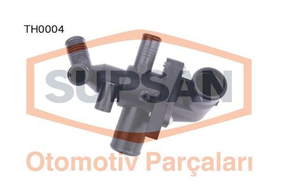 Supsan TH0004 Termostat Gövdeli Komple 88 C Transit V348 2.4 TDCI 06 11 88C Arkadan İtişli 6C1Q8A586BD