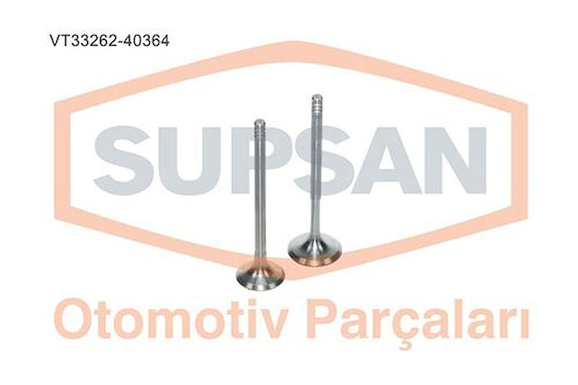 Supsan VT-33262-40364 Subap Takımı Polo 1.4 16V 95 Model 16 Subap Afh 036109601P