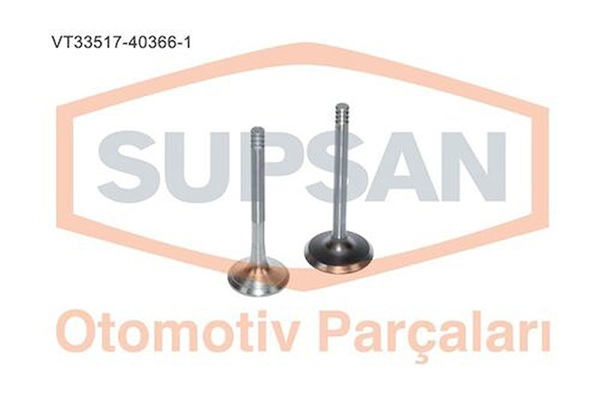 Supsan VT-33517-40366-1 Subap Takımı Polo A2 1.4TDI AMF 3 Silindir 6 Subap 038109601B
