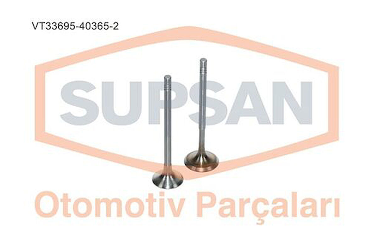 Supsan VT-33695-40365-2 Subap Takımı Polo Golf IV Bora 1.4 1.6 16V AHW Bcb AKQ Azd Polo 1.4 16V 98 01 AHW Ajz Azd 16 Subap 036109601AL