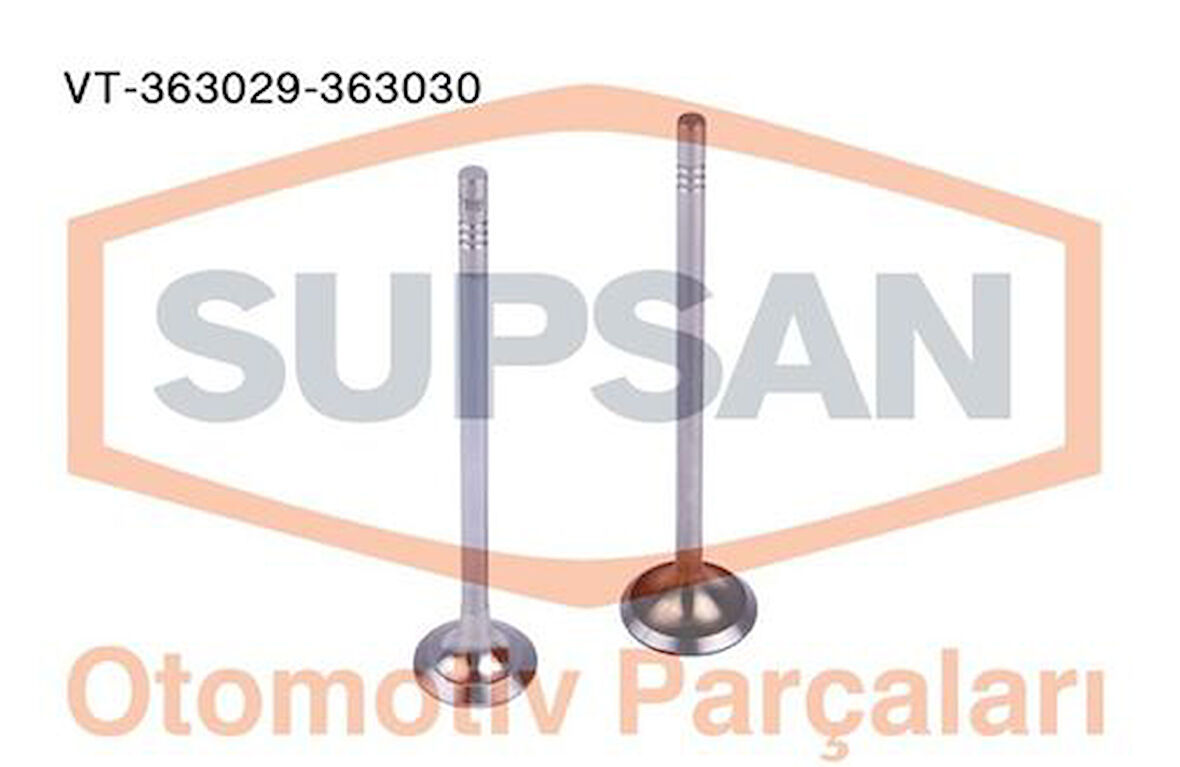 Supsan VT-363029-363030 Subap Takım Volkswagen Golf VII-Polo 1.2 16V TSI Cjza-Cjzb-Cjzc-Cjzd-Cyva-Cyvb 04E109601A