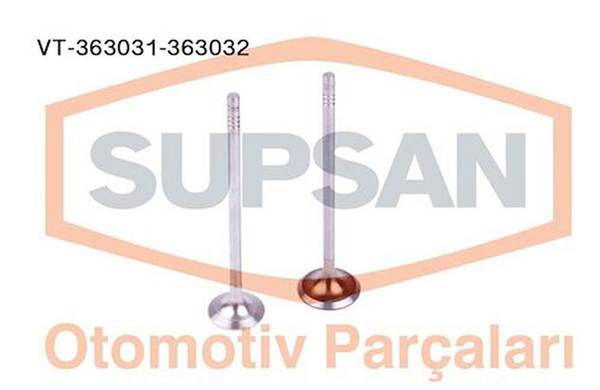 Supsan VT-363031-363032 Subap Takım Volkswagen Golf VI-Polo-Passat-Jetta-Scirocco 1.4 TSI Cmba-Cxsb-Cxsa-Chpa-Czda-Czca-Cnl 04E109601B