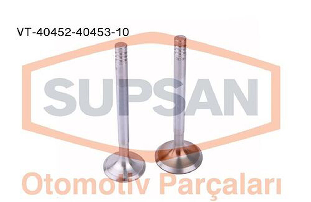Supsan VT-40452-40453-10 Subap Emme Egsoz Takım Escort Focus 98 05 Connect 02-1.8TDCI In 4 36.5x8.23x107 E4 32x8.23x108.7 0.10 Kalın 1113197