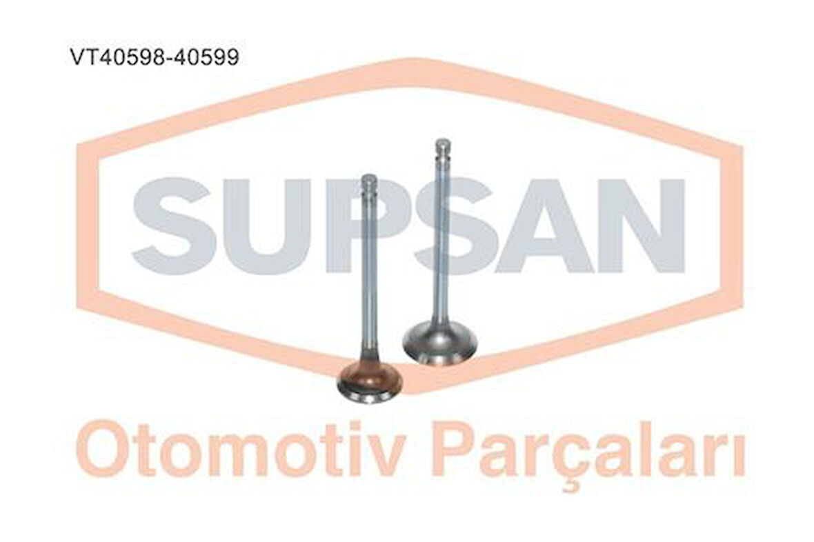 Supsan VT-40598-40599 Subap Takımı Accent Era 1.4-1.6 16V 2006-2012-Accent Admira 1.6 16V 2000-2006-Elantra 1.6 16V 16 Subap 22211-26600
