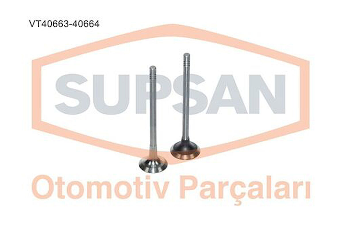 Supsan VT-40663-40664 Subap Takımı 16 Subap Qashqai Trail Koleos Laguna 2.0DCI 16V M9R 7701476595