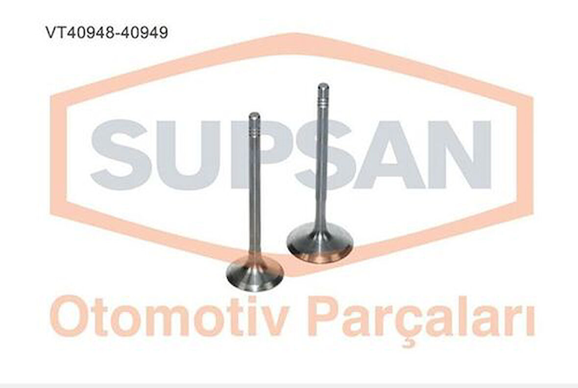 Supsan VT-40948-40949 Subap Takımı Caddy III Golf VI Jetta IV Polo 1.2 8V TSI Eng CBZA CBZB 8 Subap 03F109601A