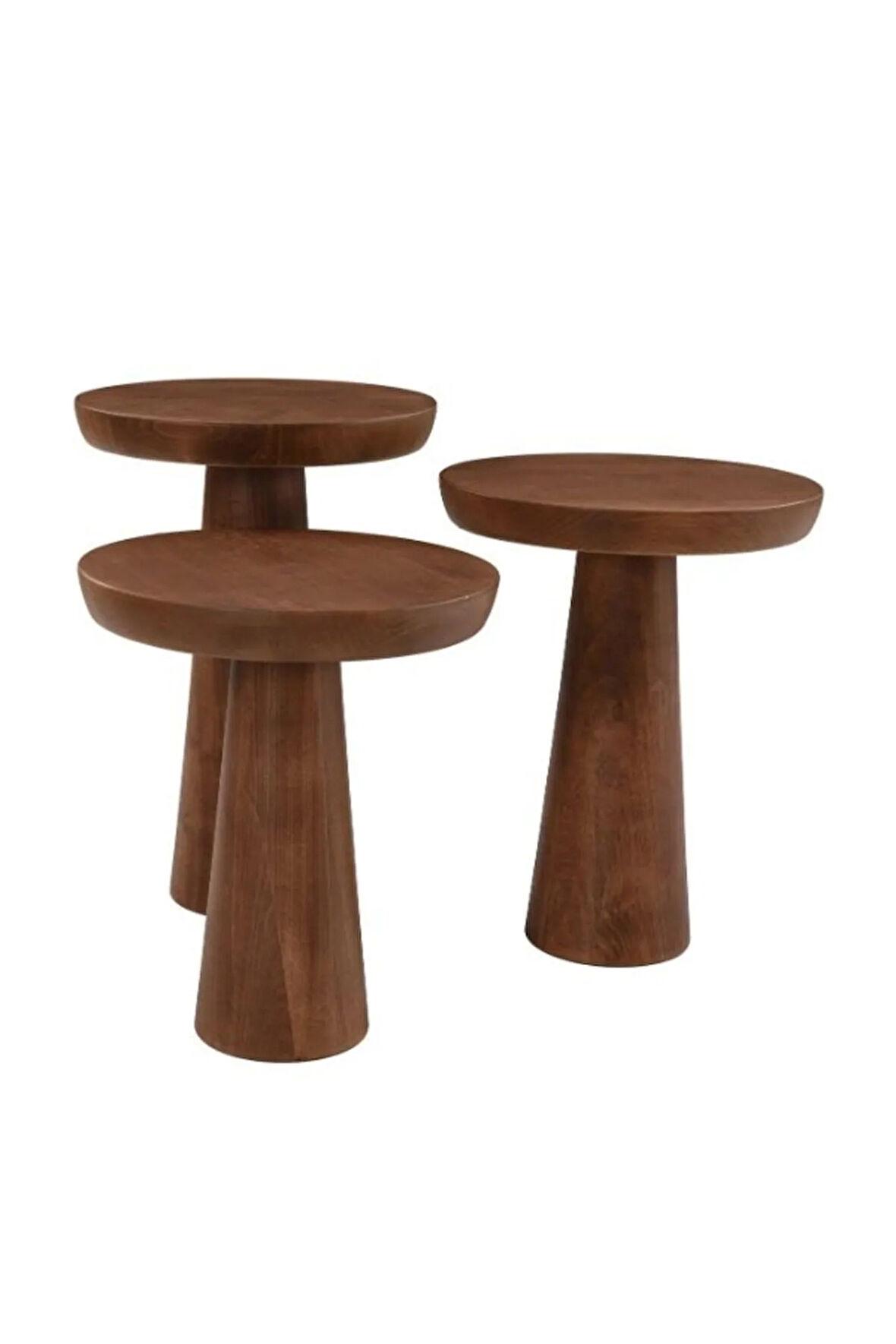 Mushroom Üçlü Zigon Sehpa