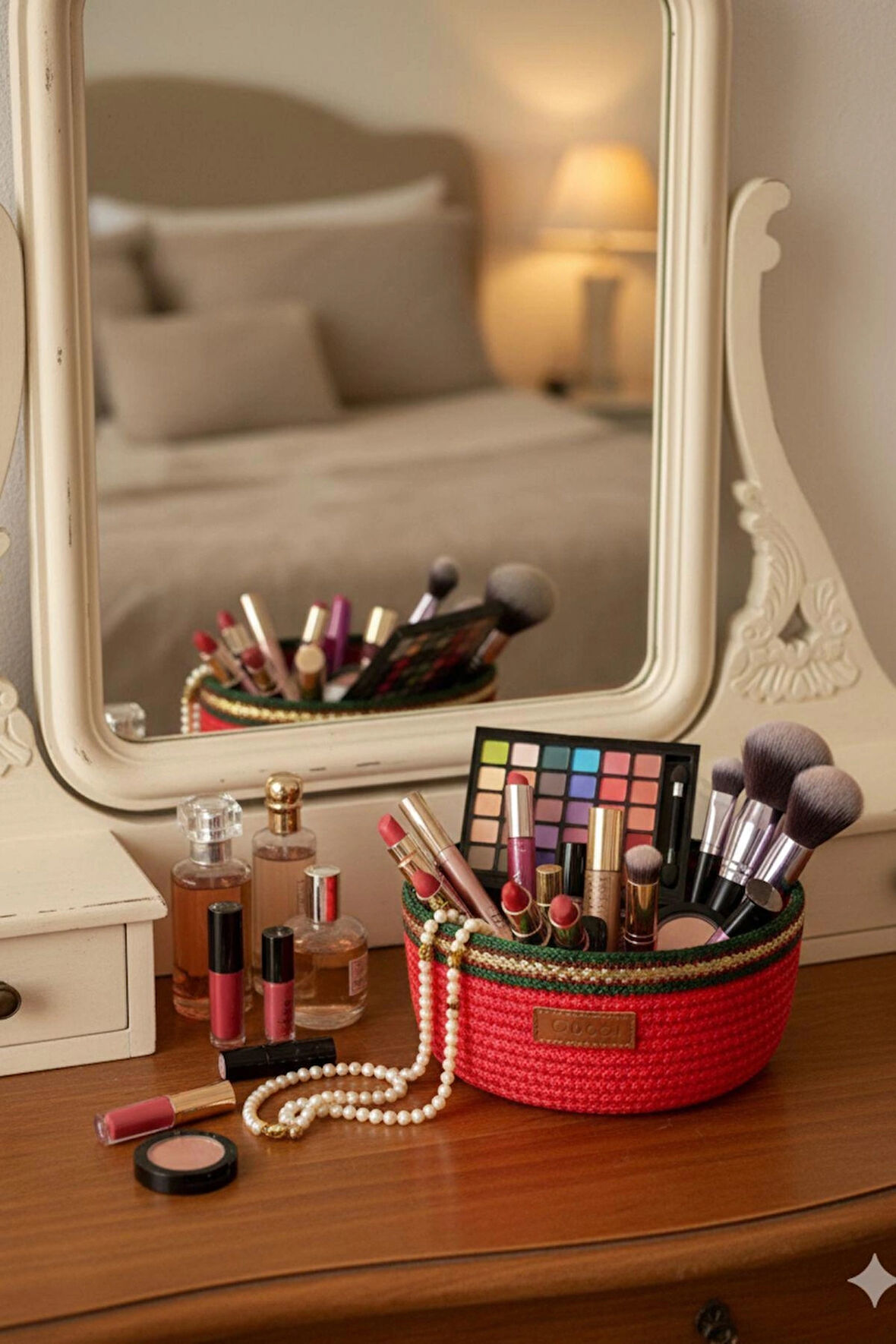 El Yapımı 3’lü Yuvarlak Jüt Dekoratif Sepet Seti