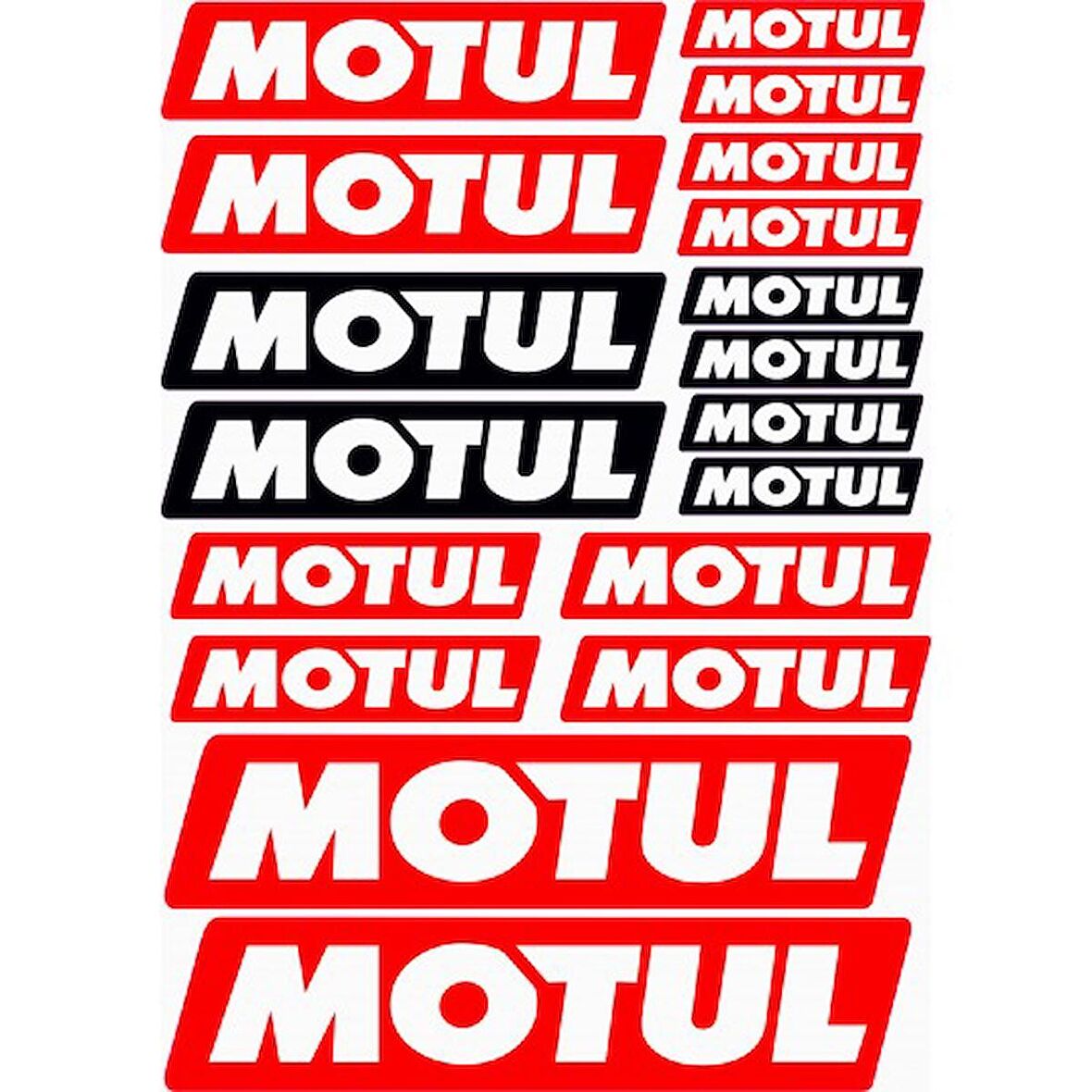 MOTUL YAZISI ETİKET MODEL 3 A4 BOY