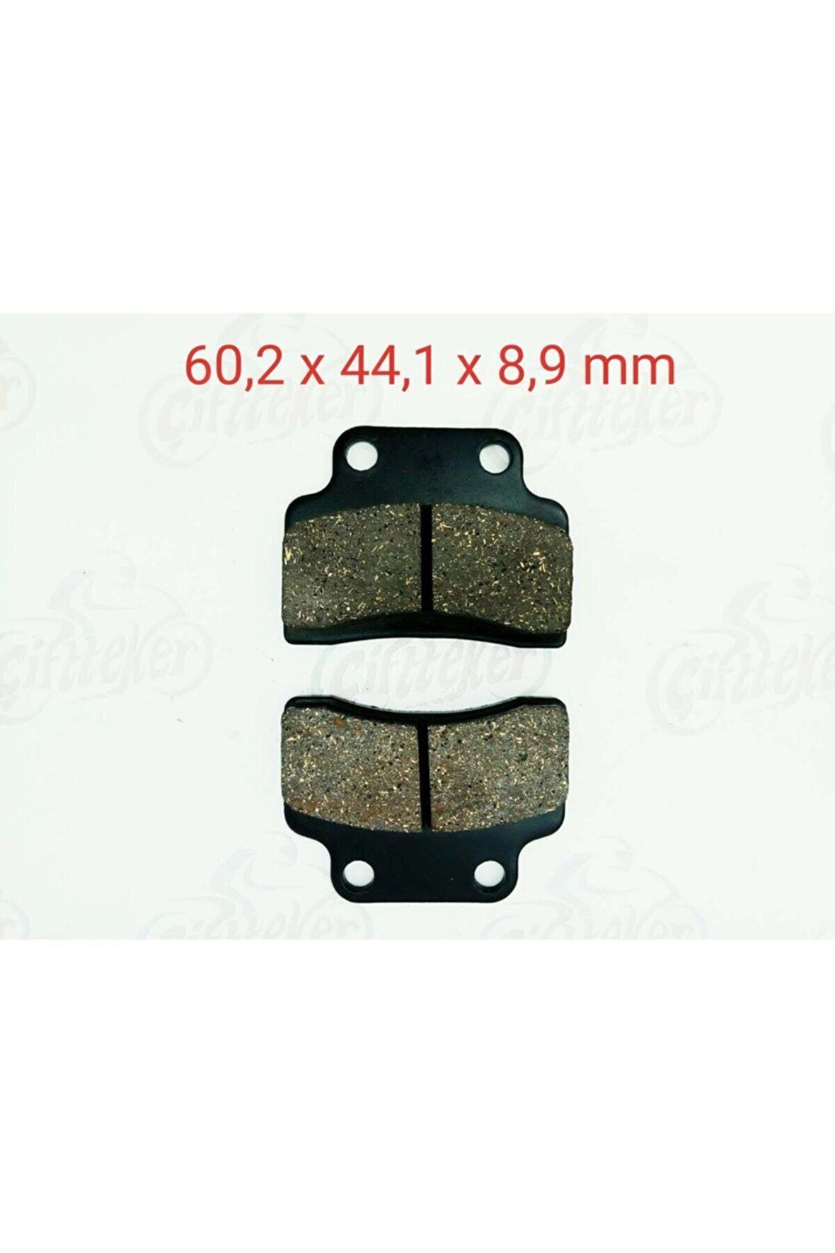 Kanuni  Popcorn Hussar Ön Fren Disk Balatası