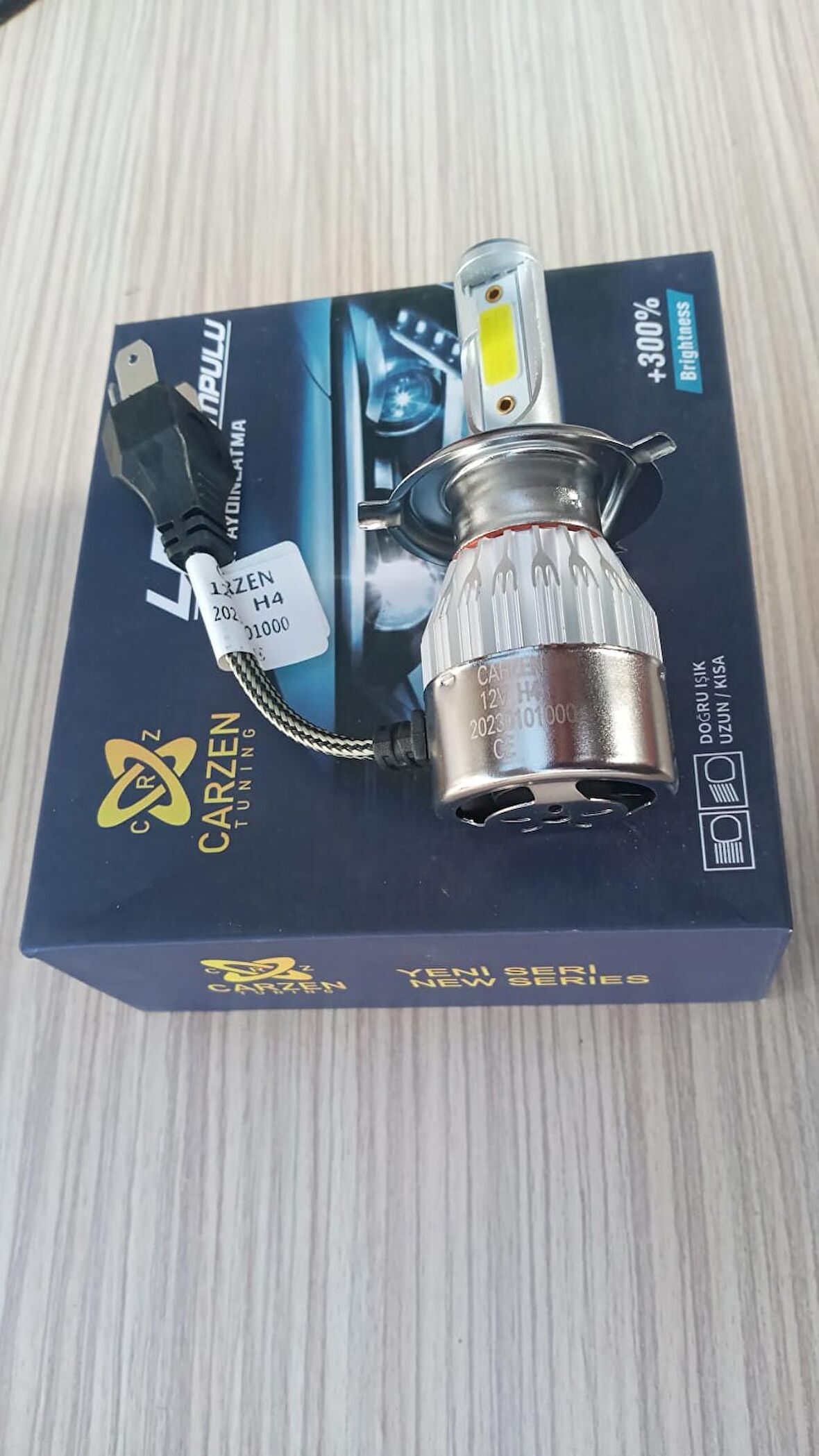 12 V H4 MH-PULSAR LED XENON ŞİMŞEK ETKİLİ