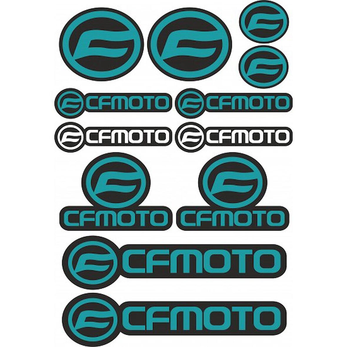 CF MOTOR ETİKET SETİ 