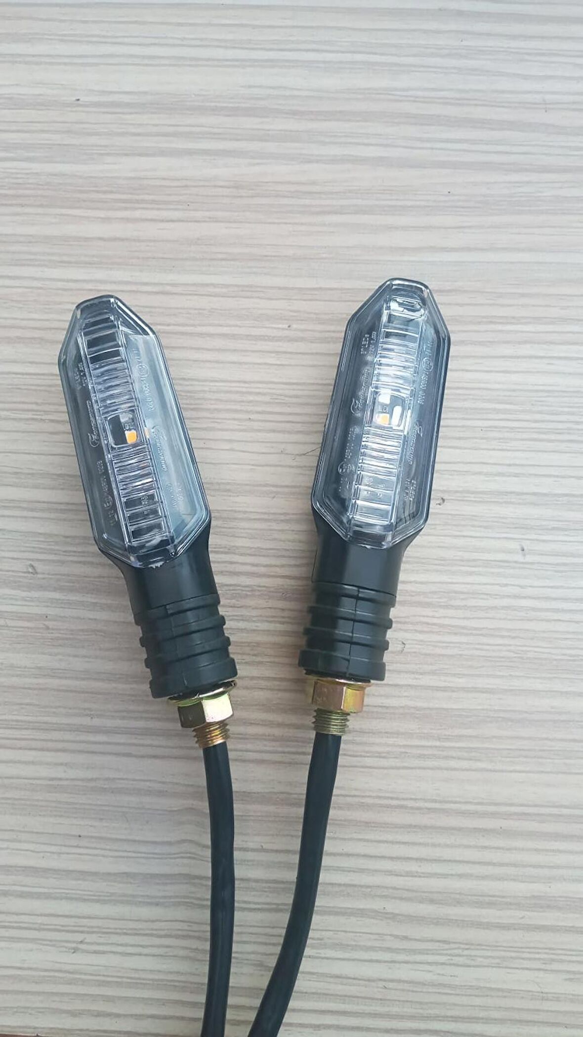 CG-MH-MR-MC DRİFT  SİNYAL LEDLİ SARI IŞIK 2 Lİ  TAKIM  E BELGELİ
