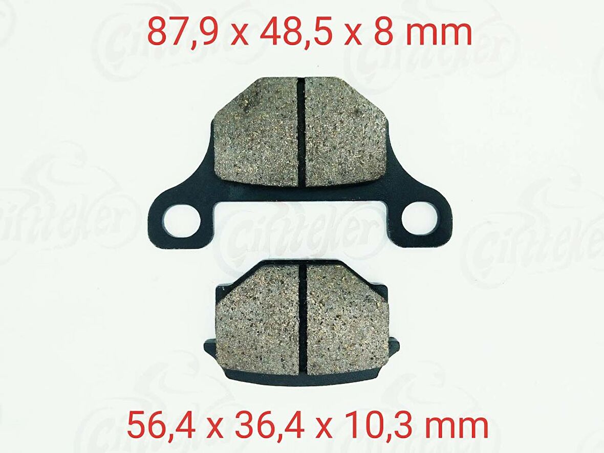 150KN-MH-MR ÖN FREN DİSK BALATASI FA093