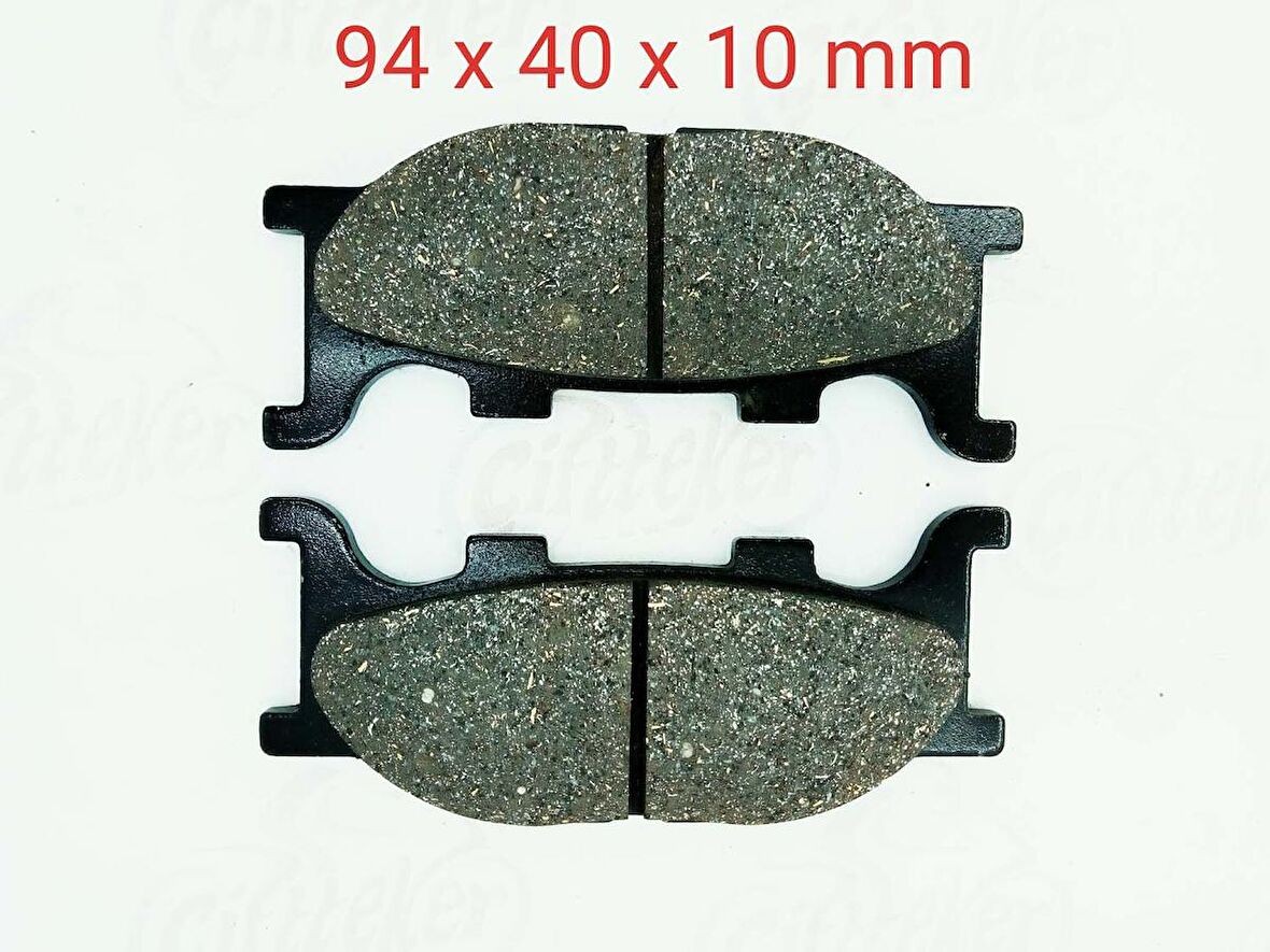 ÖN FREN DİSK BALATASI FA199 MONDİAL ZAT 150 - YAMAHA MT-03