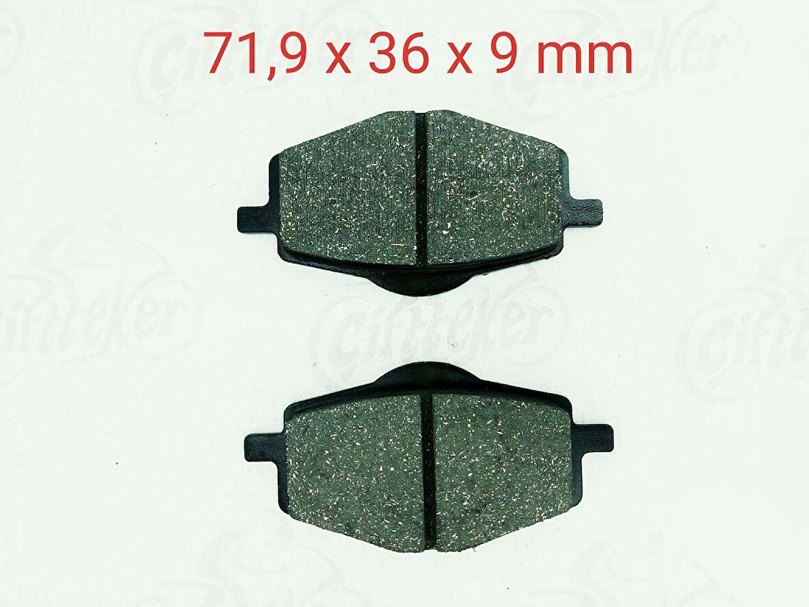 CYGNUS RS125 ÖN FREN DİSK BALATASI