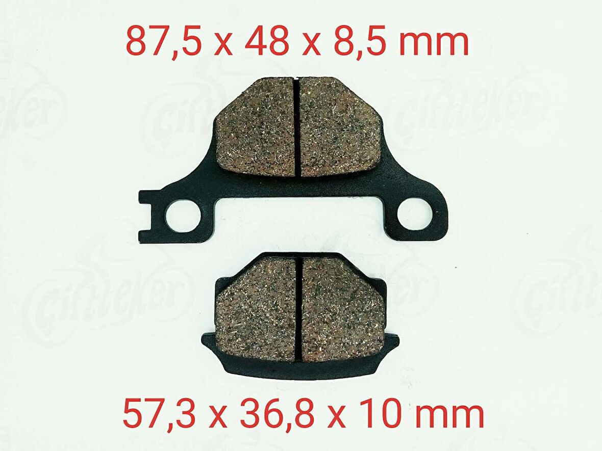 150 X-TREME ARKA FREN DİSK BALATASI ORJ