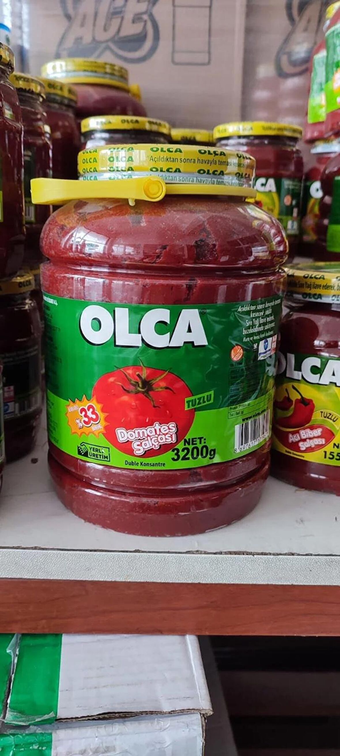 OLCA DOMATES SALÇASI 3200 GR %28 BRİX