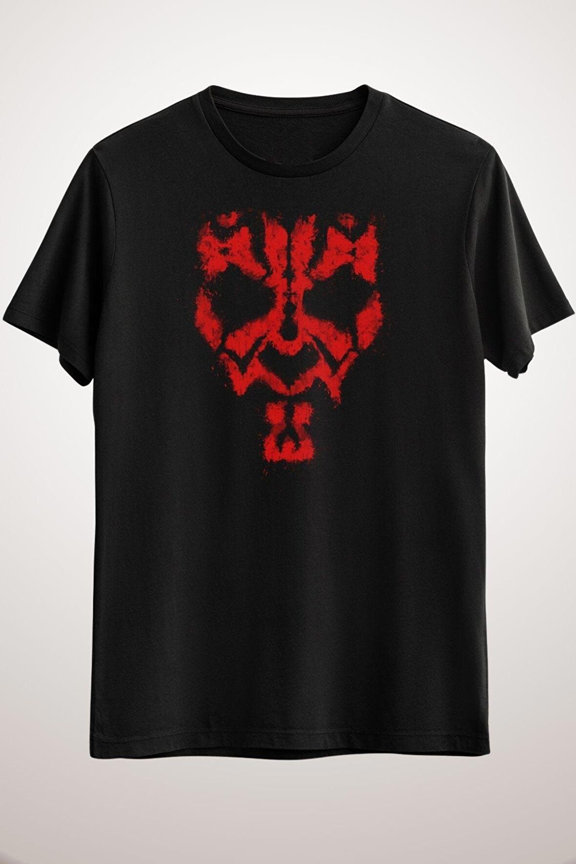 Erkek Siyah Darth Maul Grunge